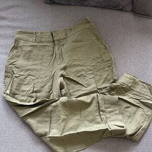 Zara Women’s Linen Wide-Legged Dress Pants